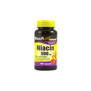 B - NIACIN 500MG TABLETS